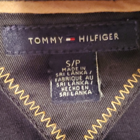 Tommy Hilfiger Black Fitted Spring Jacket - Picture 4 of 5